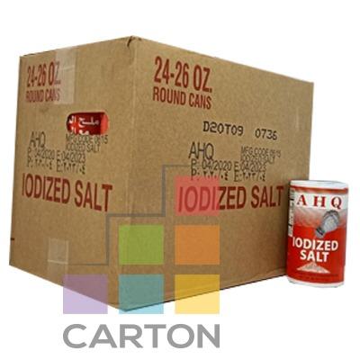 IODIZED SALT USA 24*737GM